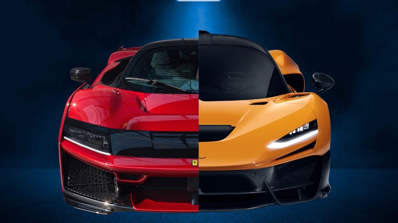 Hypercar Clash Of The Titans: Ferrari F80 vs. McLaren W1